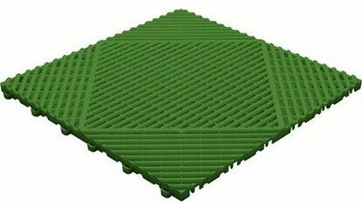 BoDeck Classic sol de balcon 18 mm – dalles ouvertes | vert
