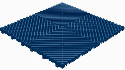 BoDeck Trend sol de balcon 18 mm – dalles ouvertes | Bleu foncé