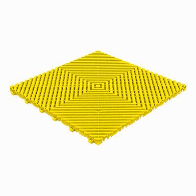 BoDeck Grid sol de balcon 18 mm – dalles ouvertes |jaune