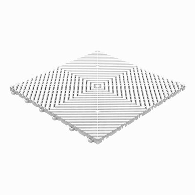 BoDeck Grid sol de balcon 18 mm – dalles ouvertes |Blanc