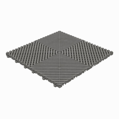 BoDeck Grid sol de balcon 18 mm – dalles ouvertes |gris foncé