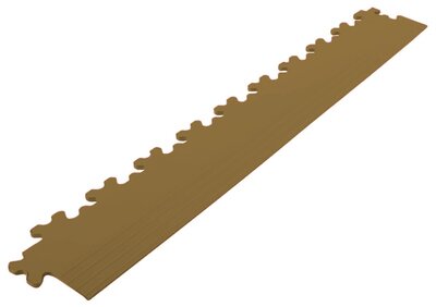 Chant de finition droit pour 7 mm dalles clic PVC beige