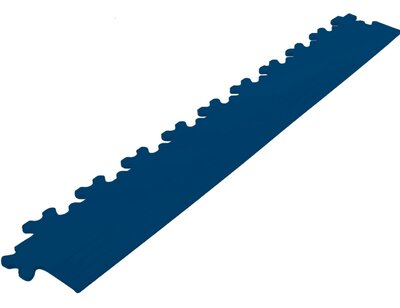 Chant de finition droit pour 7 mm dalles clic PVC bleu oscure