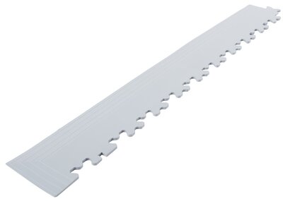 Chant de finition coin pour 9 mm BoNueva dalles clic PVC gris clair
