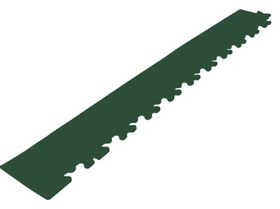 Chant de finition coin pour 9 mm BoNueva dalles clic PVC vert