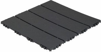 BoFudra sol de balcon 12 mm aspect bois – gris