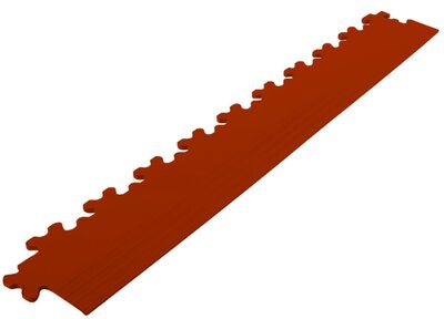 Chant de finition droit pour 9 mm BoNueva dalles clic PVC brun rouge