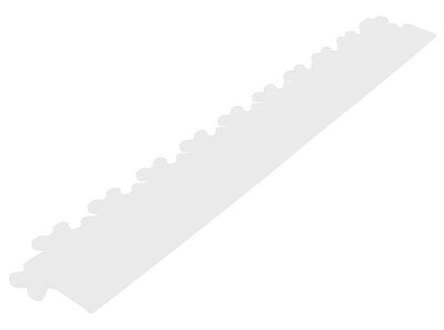 Chant de finition droit pour 9 mm BoNueva dalles clic PVC brun blanc