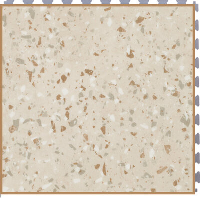 Dalle clipsable design BoTiendra XL Marmetta beige