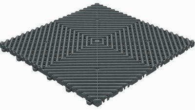 BoSolido sol de balcon 18 mm – dalles ouvertes |Anthracite