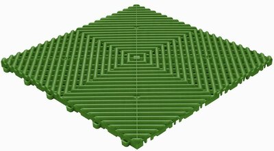 BoDeck sol de garage 18 mm-vert-dalles ouvertes