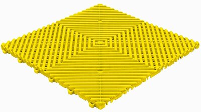 BoDeck sol de garage 18 mm-jaune-dalles ouvertes