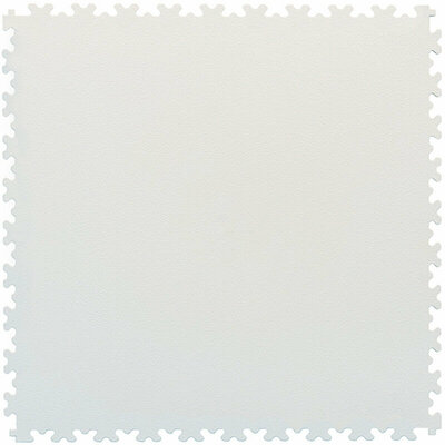 BoSepta-Dalle-PVC-Clipsable-Garage–7 mm-blanc-légèrement structurée 