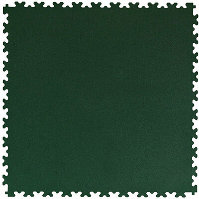 BoSepta-Dalle-PVC-Clipsable-Garage–7 mm-vert-légèrement structurée 