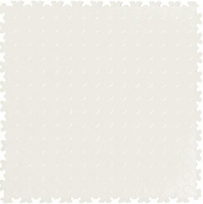 BoSepta Dalle PVC Clipsable Garage –7mm-blanc-picots