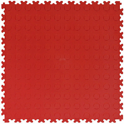BoSepta Dalle PVC Clipsable Garage –7mm-rouge-picots