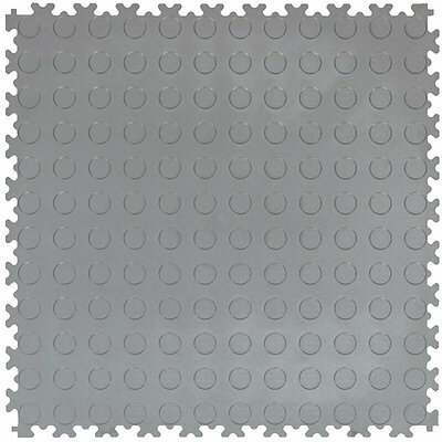 BoSepta Dalle PVC Clipsable Garage –7mm-gris-clair-picots
