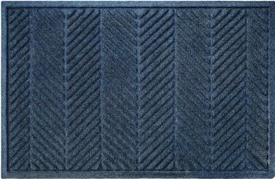 Paillasson WaterHog Herringbone Navy Blue 115x180 cm