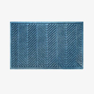 Paillasson WaterHog Herringbone Blue 90x150 cm