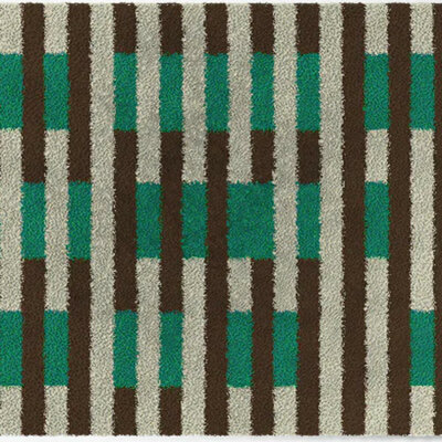 Tapis d’intérieur ColorStar Checkered- gris – 85x115 cm