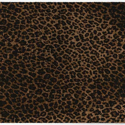 Tapis d’intérieur ColorStar-Leopard- bleu-natural–85x150 cm