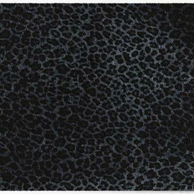 Tapis d’intérieur ColorStar-Leopard- bleu-marine–85x150 cm