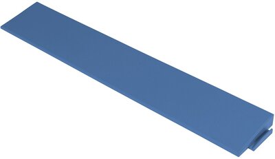 Chant de finition droit pour dalles clipsable BoVersa 12 mm Blue