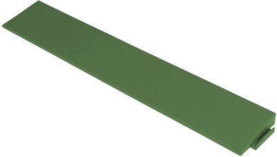 Chant de finition droit pour dalles clipsable BoVersa 12 mm Vert